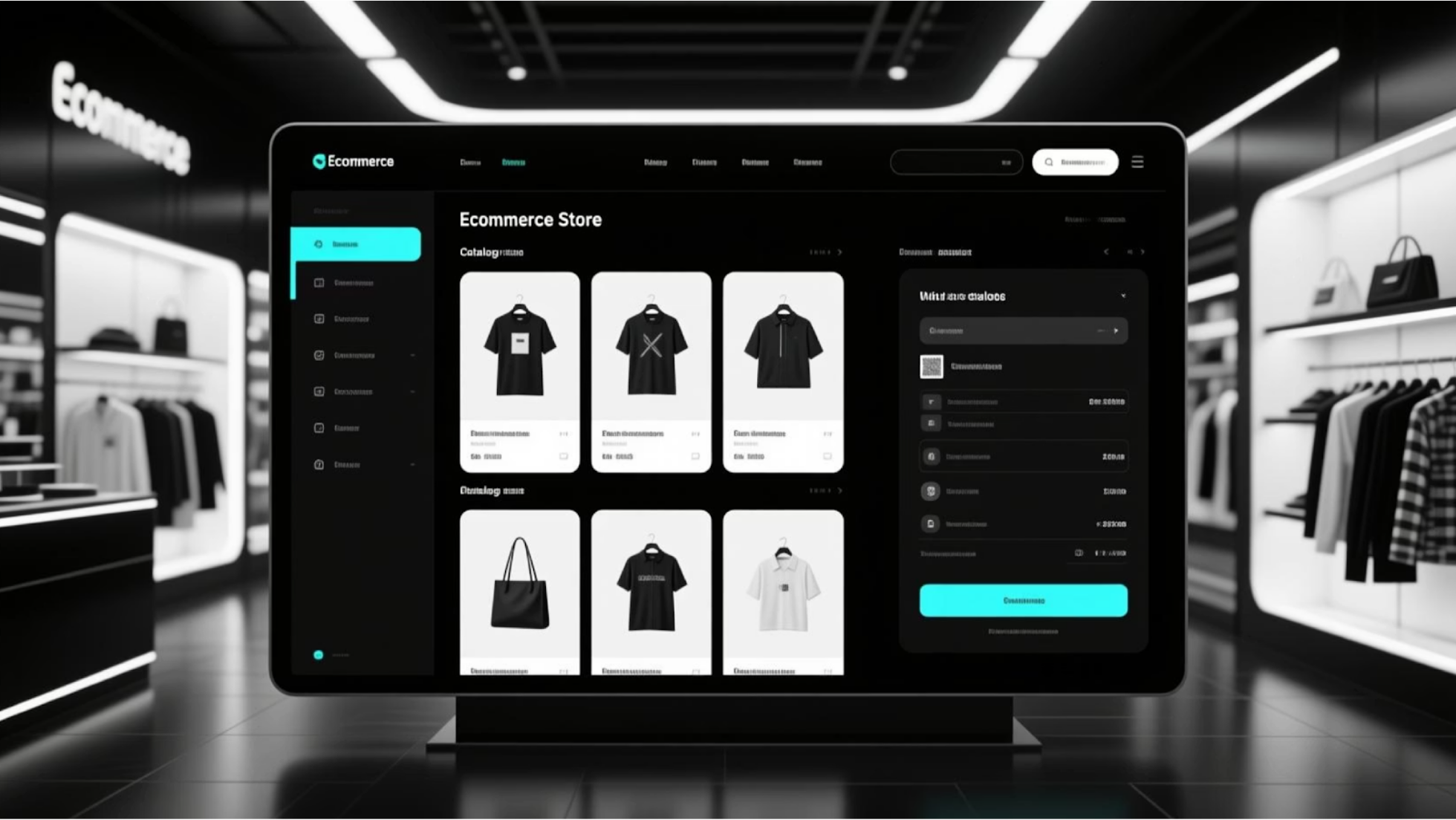 Mockup tienda